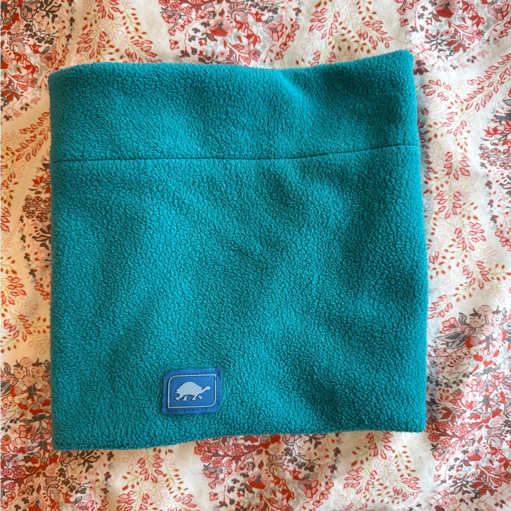 Teal Fleece Face Mask